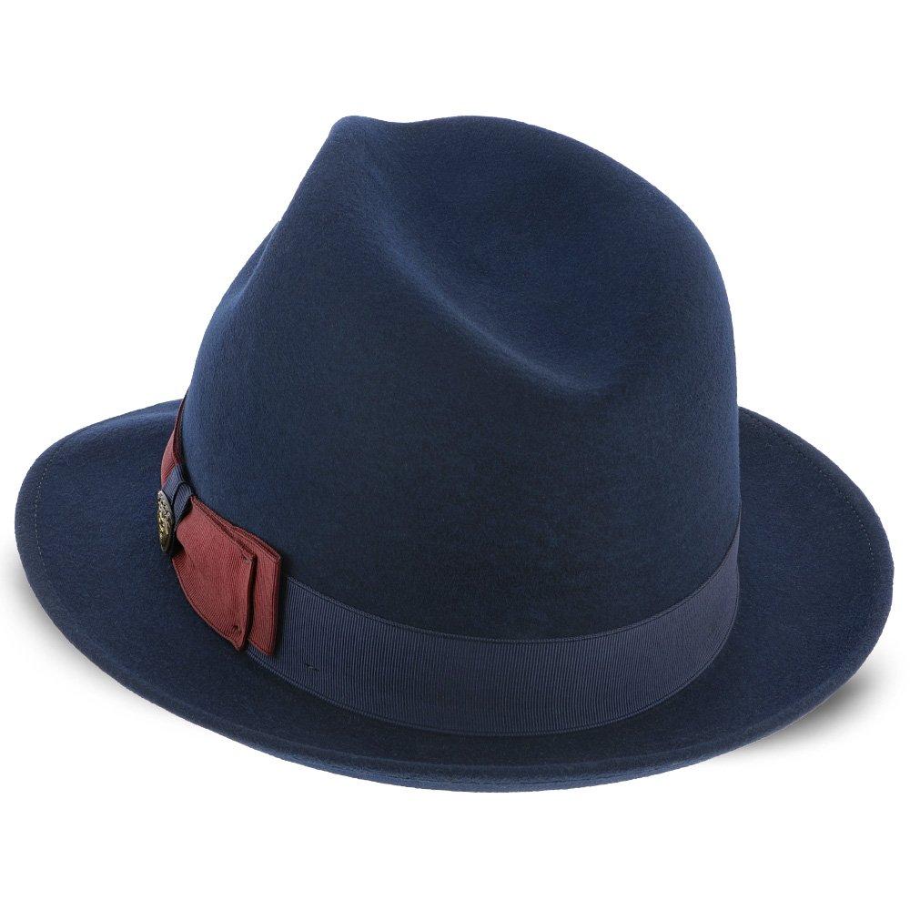 Antigua Dobbs Firm Wool Felt Fedora Hat, blue | Fashionable Hats