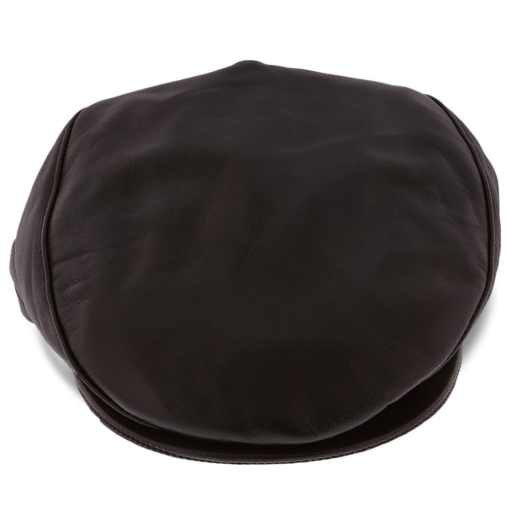 Princeton Dobbs Leather Flat Cap | Fashionable Hats