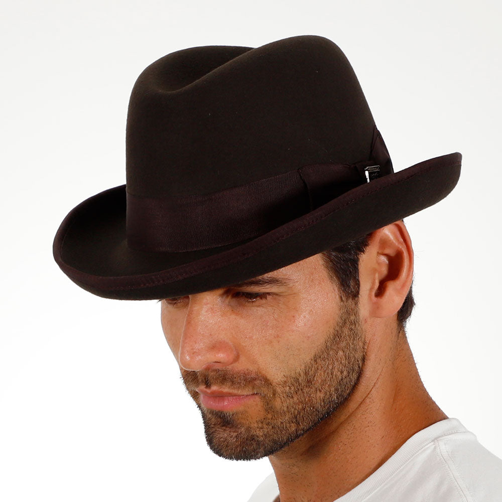 stacy adams homburg hat