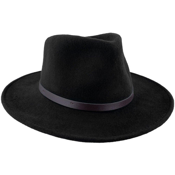 Darwin Scala Crushable Wool Felt Outback Hat | Fashionable Hats