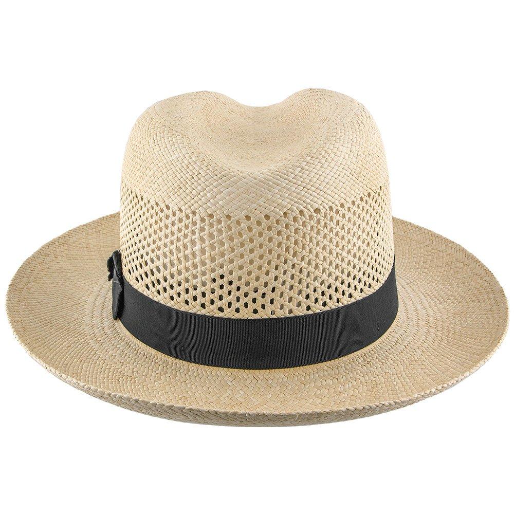 Mens Stetson Aviator Panama Straw Fedora Hat, wide brim | Fashionable Hats