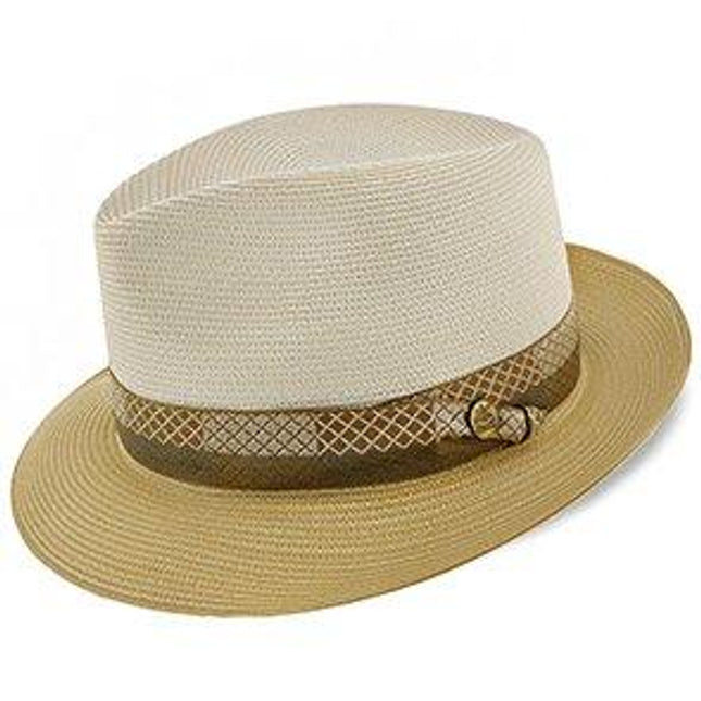 Nantucket Vented Milan Straw Hat STETSON