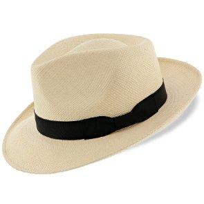 Retro Panama - Stetson Genuine Panama Fedora Hat - TSRTRO