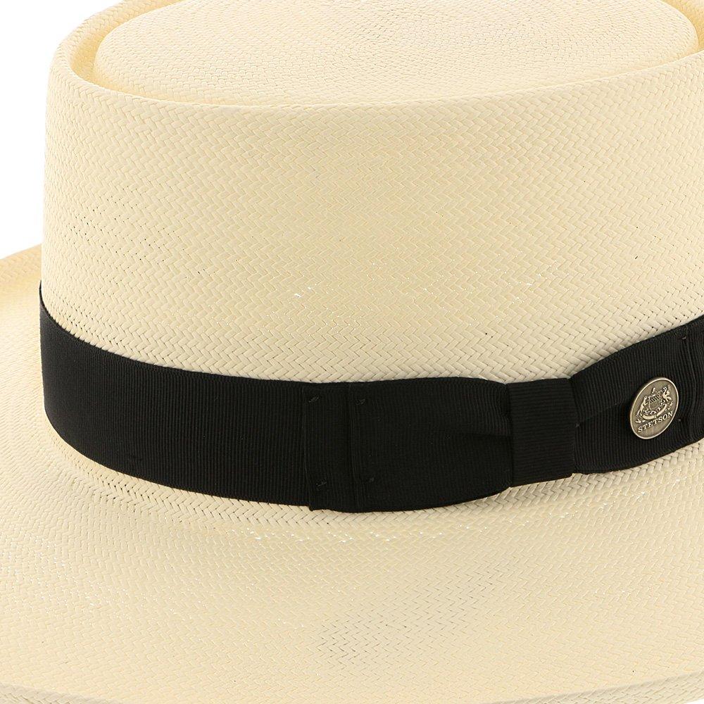 Colonel Stetson Shantung Straw Gambler Hat