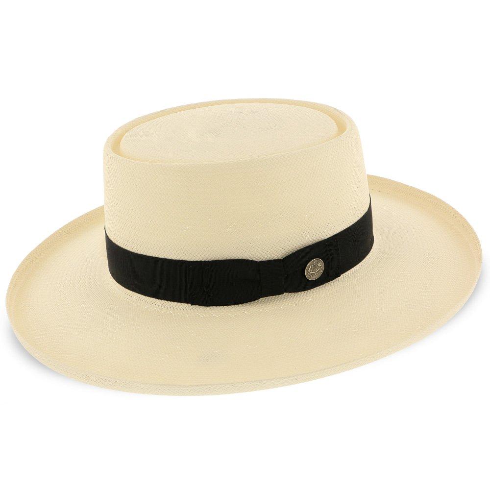 Colonel Stetson Shantung Straw Gambler Hat