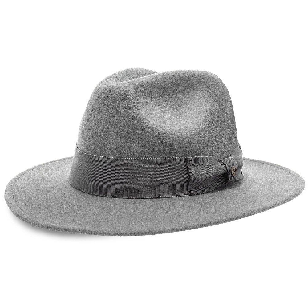 Empire Walrus Hats Grey Wool Felt Fedora Hat