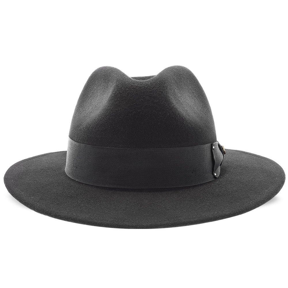 Empire Walrus Hats Grey Wool Felt Fedora Hat