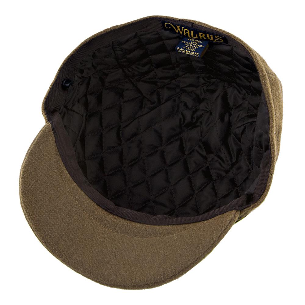 Midtown Walrus Hats Olive Wool Blend Ivy Cap – Fashionable Hats