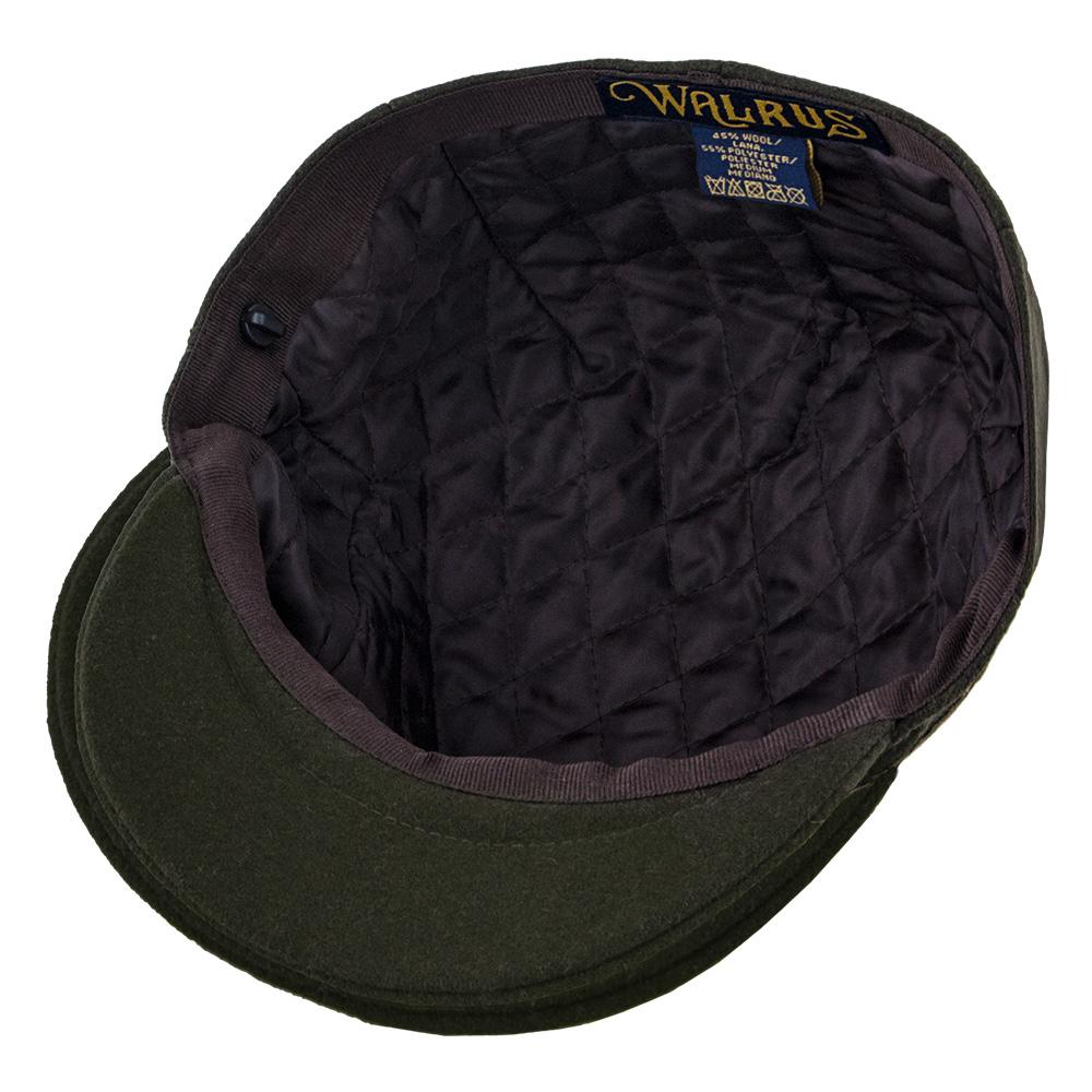 Midtown Walrus Hats Olive Wool Blend Ivy Cap – Fashionable Hats