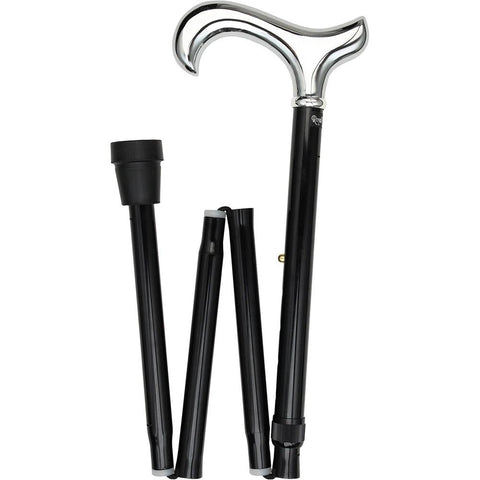 Adjustable Shinny White Rhinestone Cane - Shaft is White 31-38” Adjustable  Height Cane with Aluminum Shaft. Functional Grip in Off White