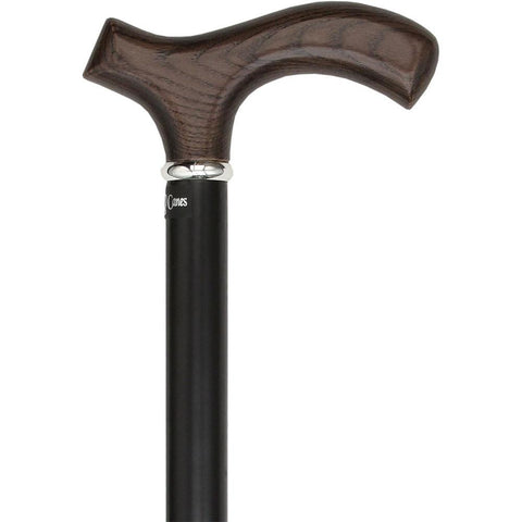  JWL (1) Cane Walking Stick Handle Fritz Style Cast Brass with  Outside Connector : Health & Household