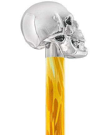 Skull Head & Flame Walking Canes - RoyalCanes