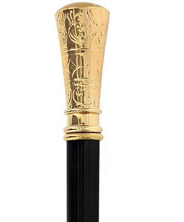 Regal brass knob handle solid brass walking stick - Walking Canes for Men  and Women - 1001Shops Co.