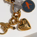 Juicy Couture Butterfly Charm Gold Tone Bracelet (New) - 