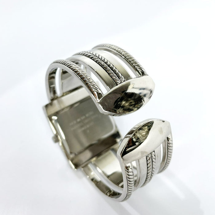 Premier Designs Women’s Cuff Band Watch Silver (New) -  (7512099193081)