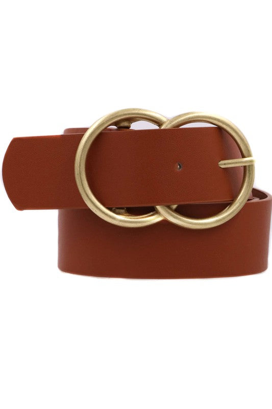 Double Ring Buckle Belt – Emilia Gray