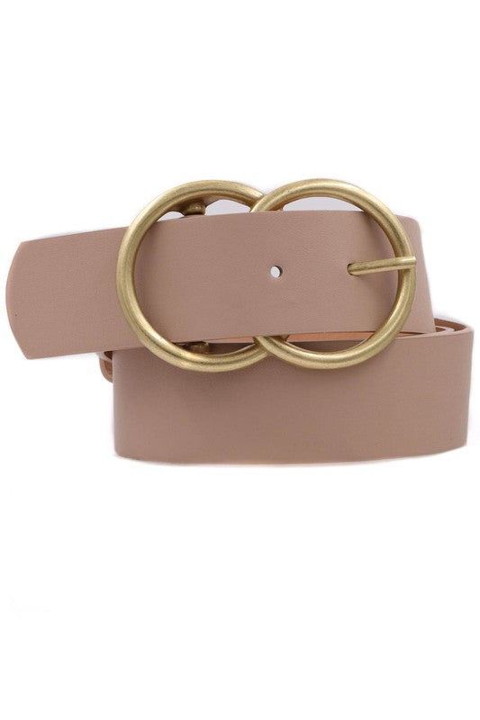 Double Ring Buckle Belt – Emilia Gray