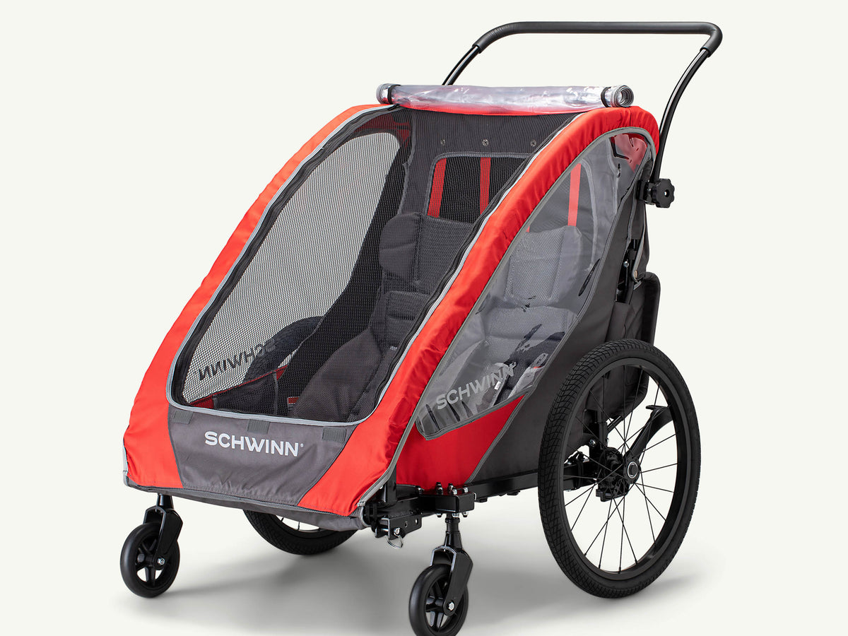 schwinn bike trailer and jogger