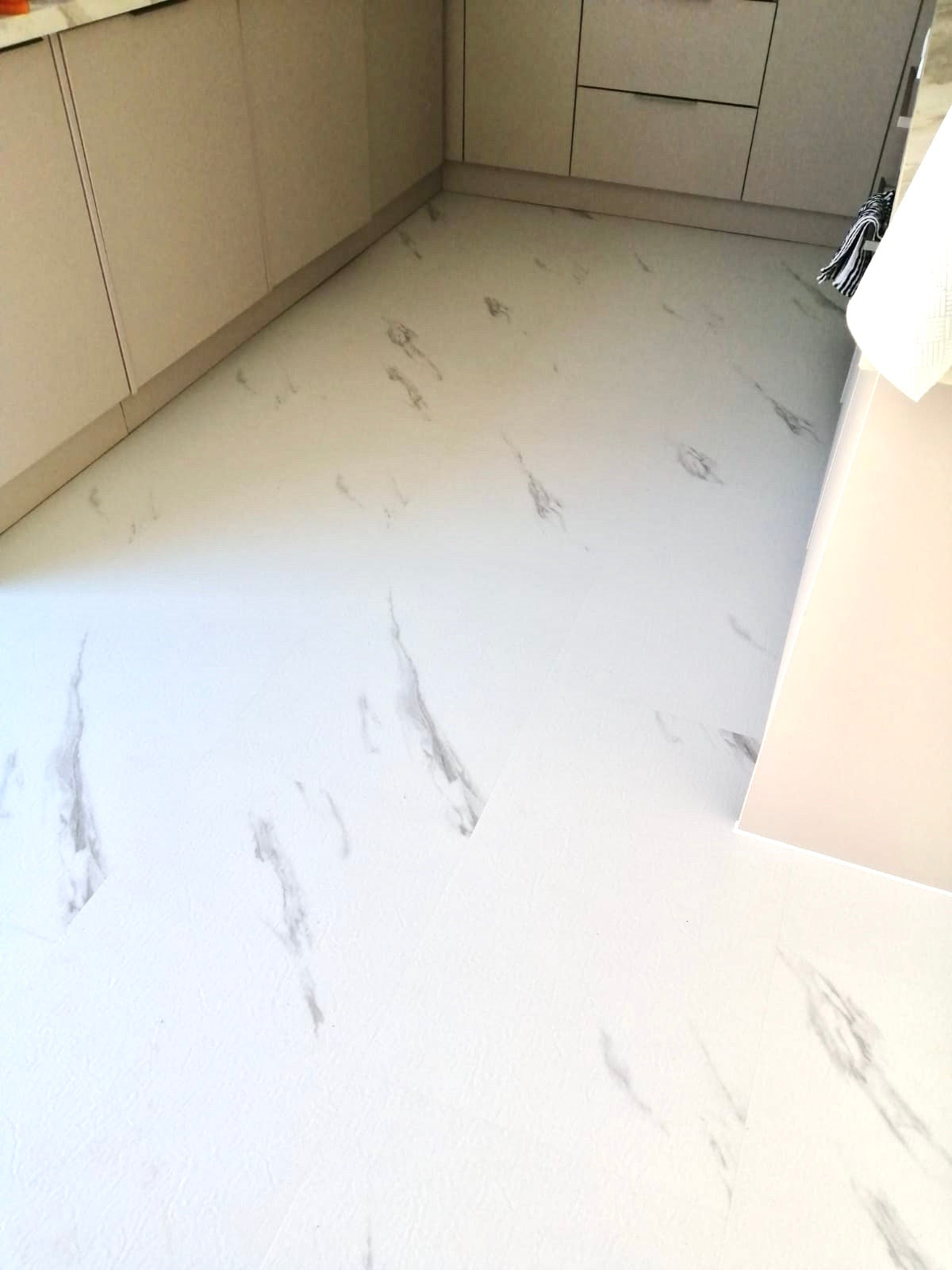 water resistant flooring Carrera Marble – Wet Wall & Flooring Centre