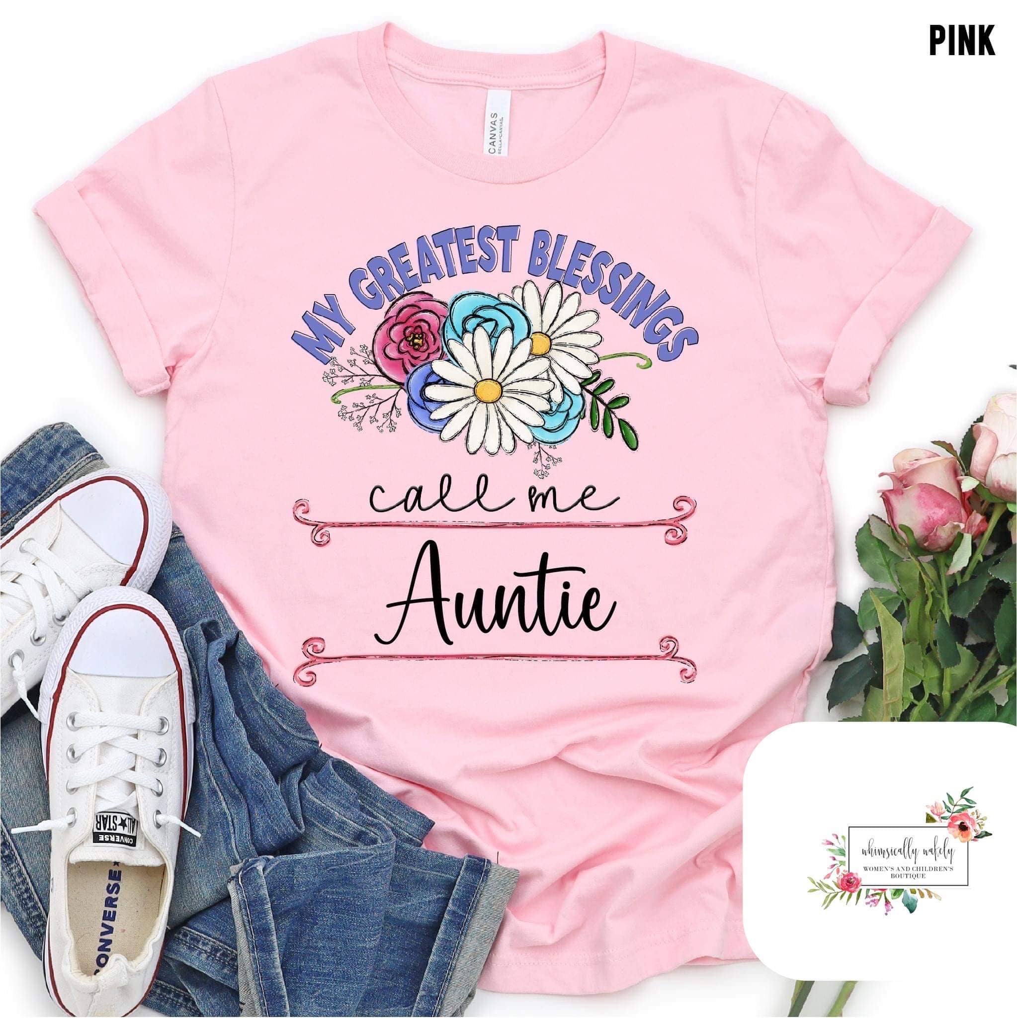 My Greatest Blessings Custom Tee