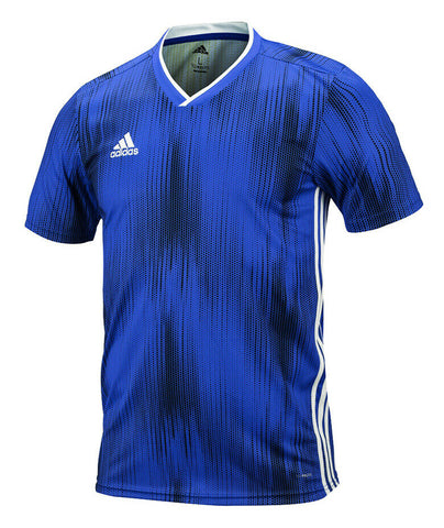 blue adidas training top