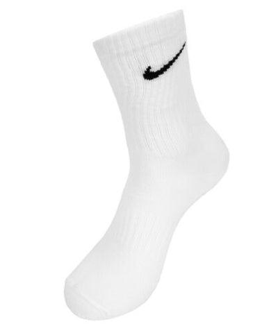nike white socks long