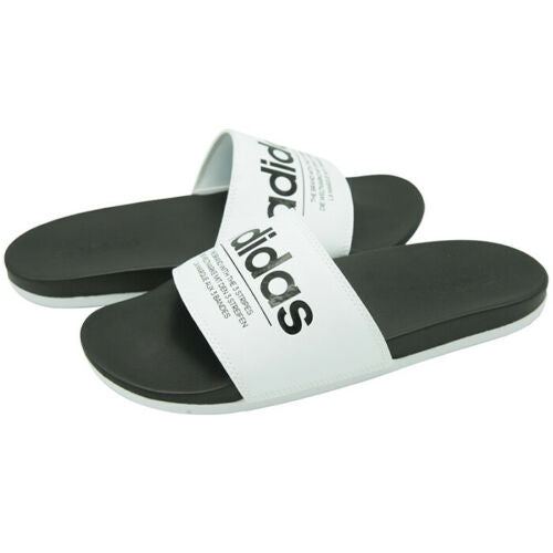 black slipper slides