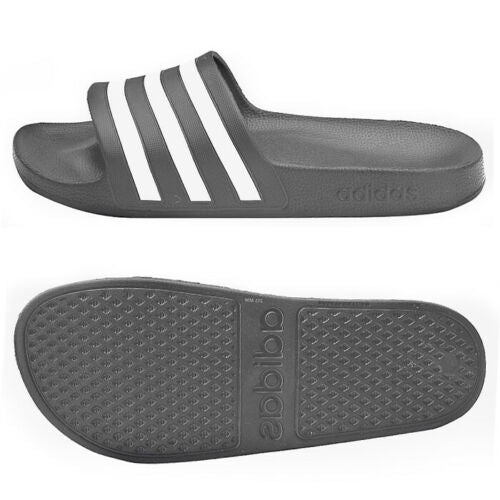 gray adidas sandals