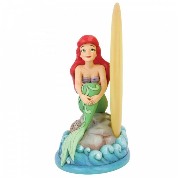 Mermaid by Moonlight (Ariel with Light up Moon Figurine) 2