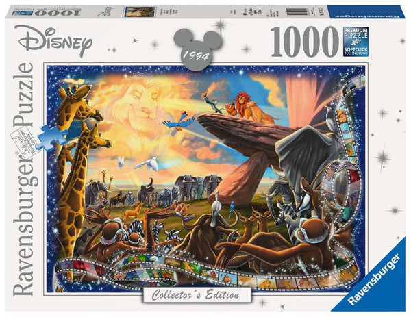 Ravensburger Disney Collector S Edition Lion King 1000 Piece Jigsaw Puzzle Jigsaw Puzzles