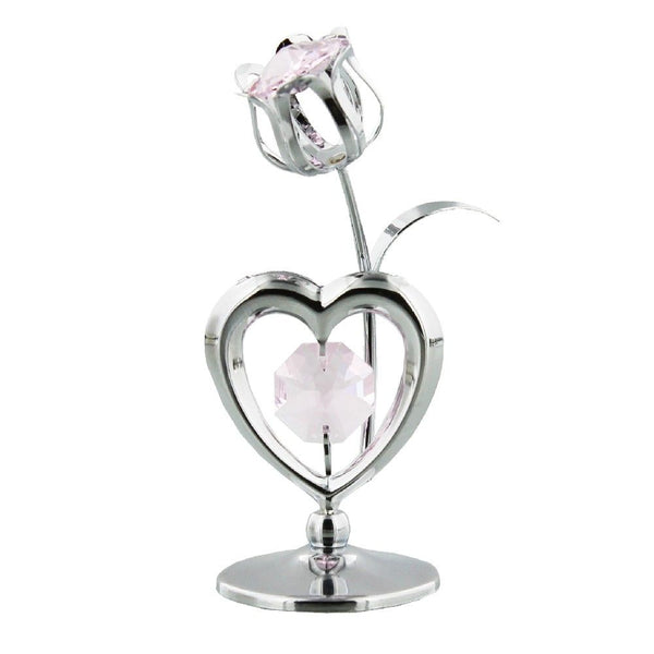 Swarovski Crystal Heart and Tulip 0