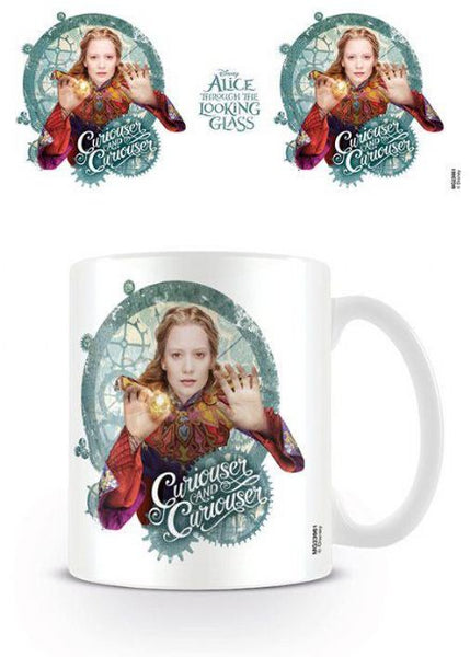 Alice Through the Looking Glass Mug Curiouser 0