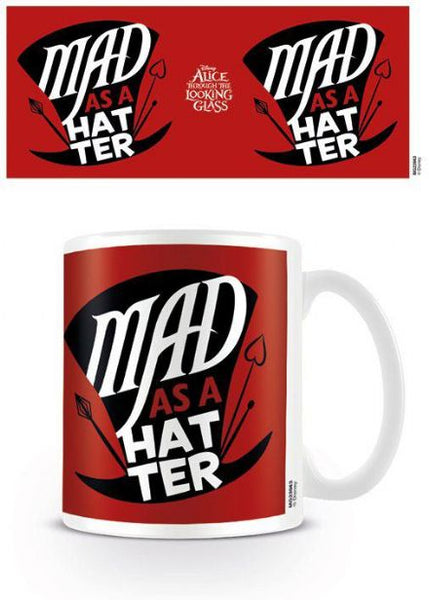 Alice Through the Looking Glass Mug Mad As A Hatter 0