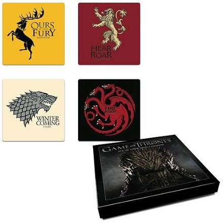 Game of Thrones House Coaster Set 0