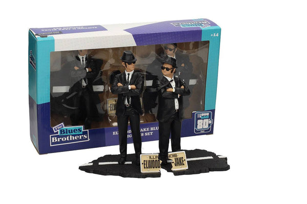 Blues Brothers Movie Icons Statue 2-Pack Jake & Elwood 18 cm 0