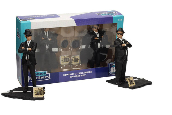 Blues Brothers Movie Icons Statue 2-Pack Jake & Elwood 18 cm 1