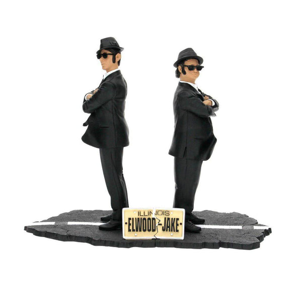 Blues Brothers Movie Icons Statue 2-Pack Jake & Elwood 18 cm 2