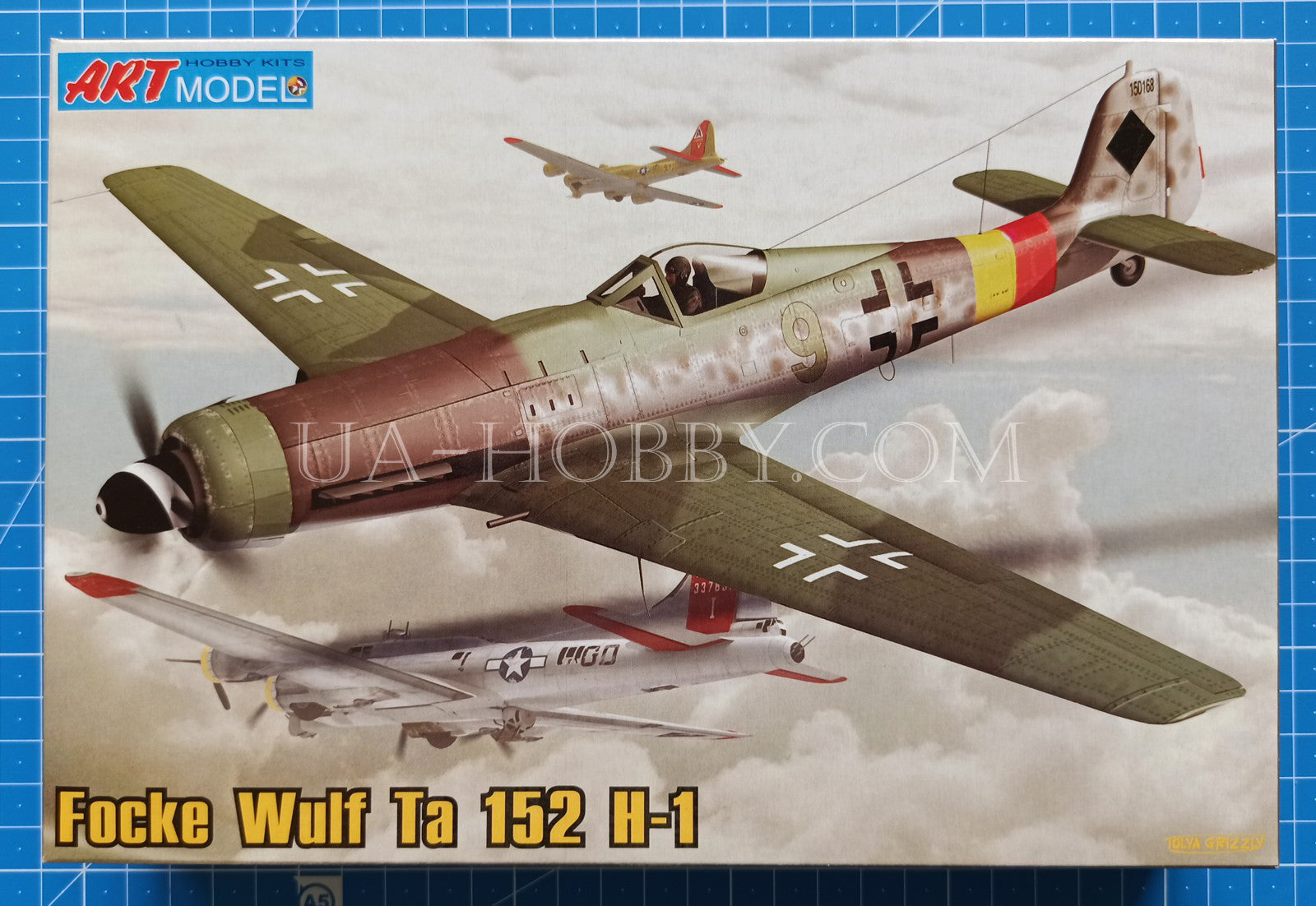 1 72 Focke Wulf Ta 152 H 1 Artmodel Am74 Ua Hobby