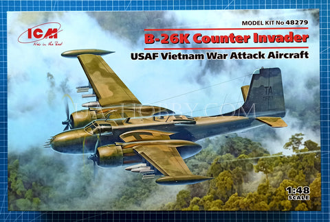 1/48 B-26K Counter Invader (early). ICM 48278 – UA-hobby