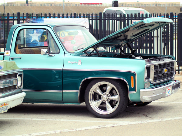 Two-tone Chevy Square Body C10 Truck