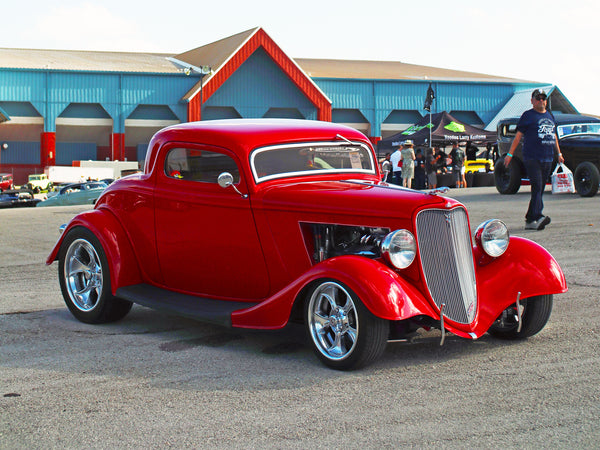 Ford 3-window coupe with Wilwood brakes