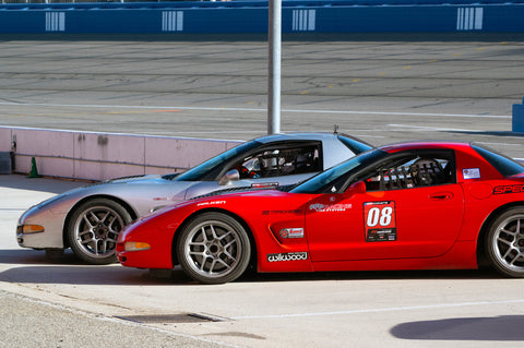 Spec Corvettes at Corvette Challenge, California Speedway