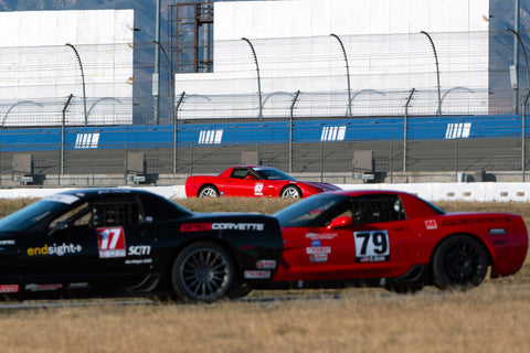 Spec Corvettes at the Corvette Challenge, California Speedway