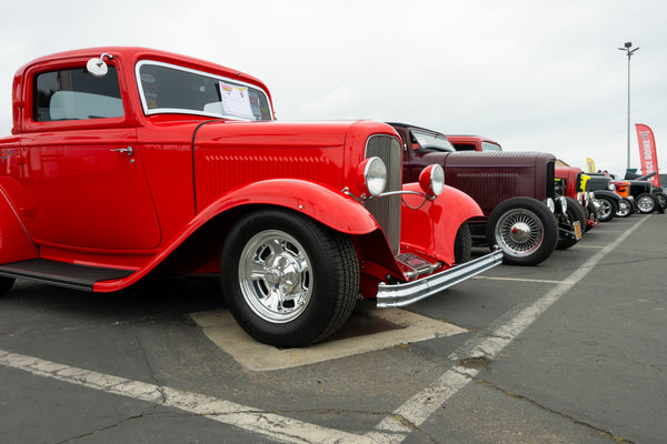 Group of 1930s Ford Coupes
