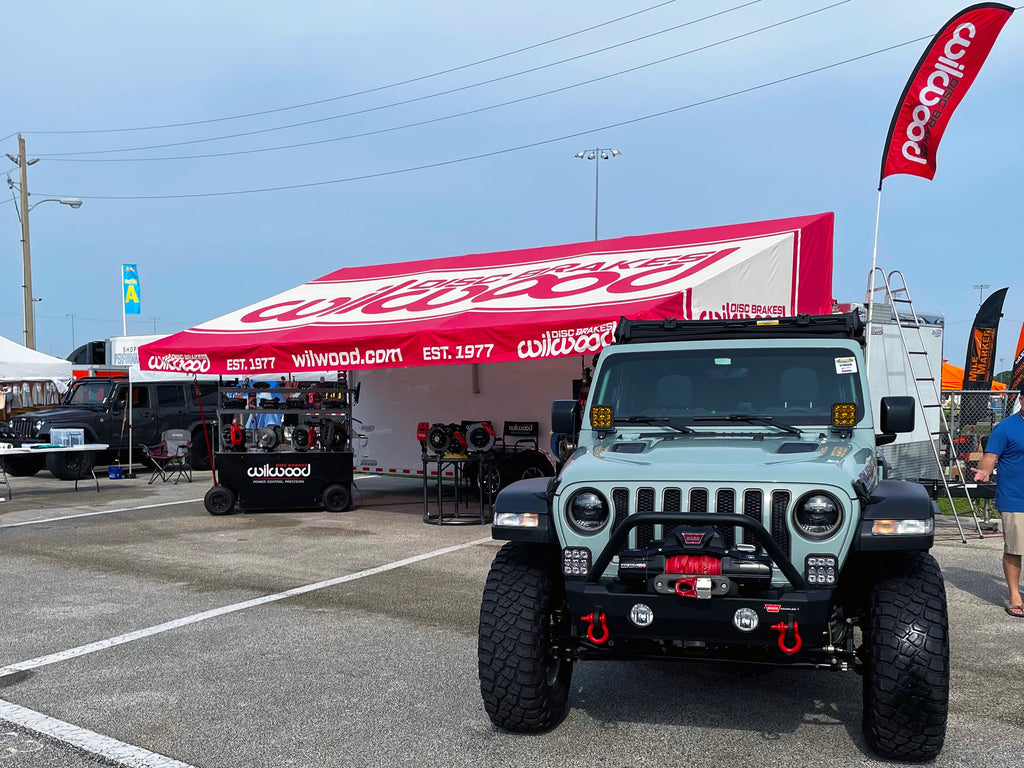 Wilwood Booth at Jeep Beach 2023