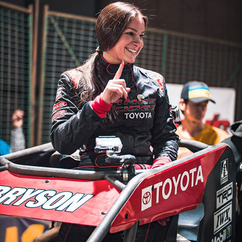 Kaylee Bryson made history just by qualifying for the main event Saturday