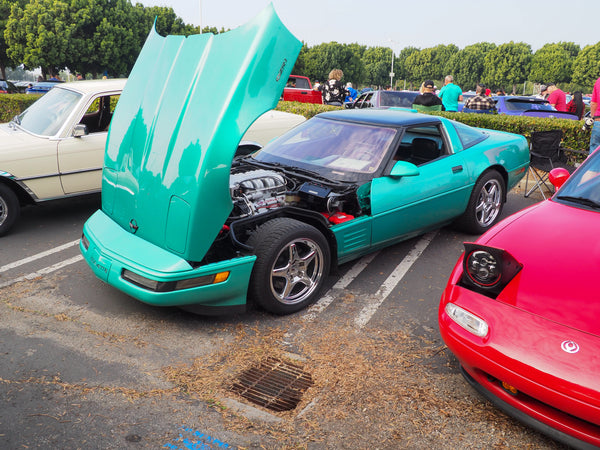 1992 Chevy Corvette ZR1 in teal