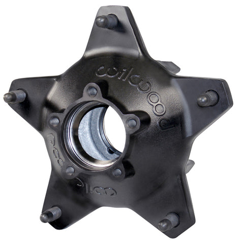 Wilwood Starlite 55D hub in black E-coat