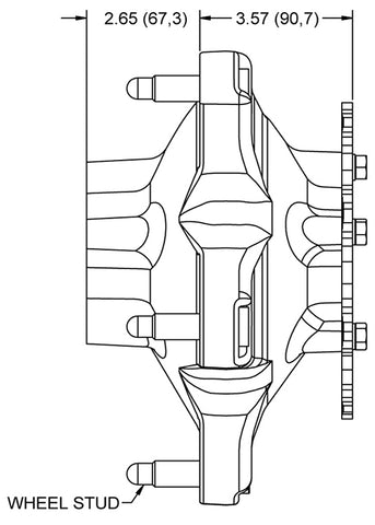 Wilwood Starlite 55XD Hub