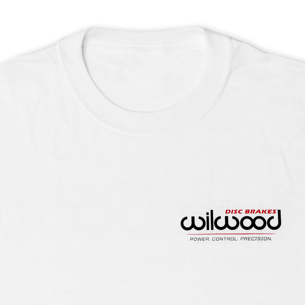 T Shirt Short Sleeve White Wilwood Store